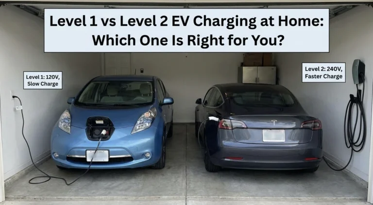 Level 1 vs Level 2 EV Charging at Home: Which One Is Right for You