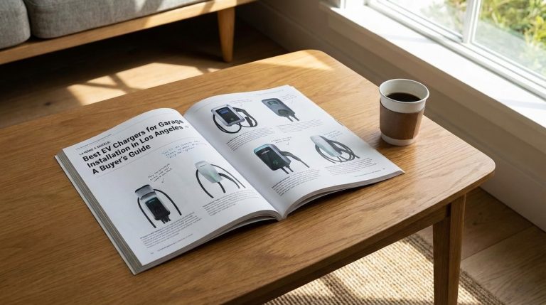 Best EV Chargers for Garage Installation in Los Angeles