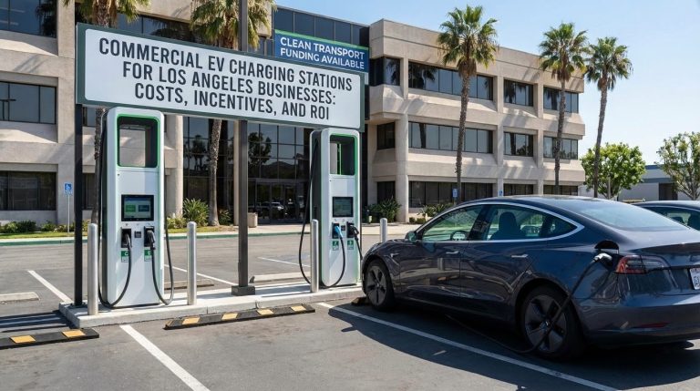 Commercial EV Charging Stations for Los Angeles Businesses