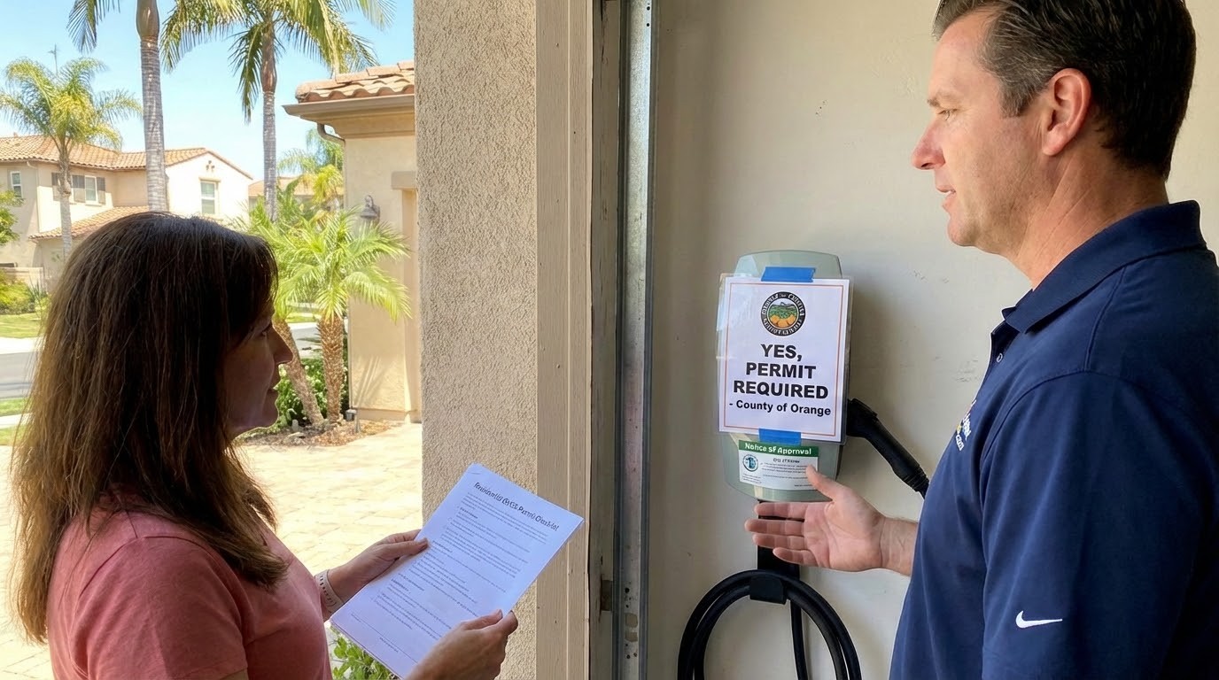 EV Charger Installation in Orange County