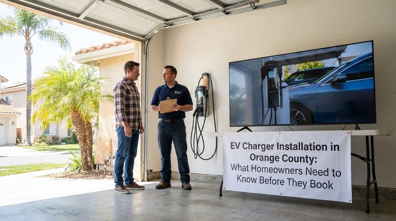 EV Charger Installation in Orange County